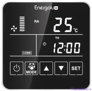 Пульт управления с ЖК-дисплеем Energolux Touch Screen SRWC01H1
